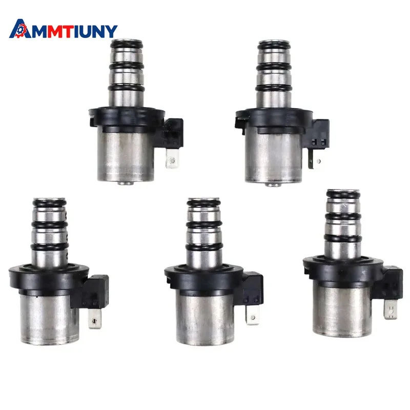 F4A41 F4A42 5X Transmission Shift Solenoid Kit for Forte Optima Soul Endeavor Tucson Rondo Refurbished Parts MD758981 4631339051