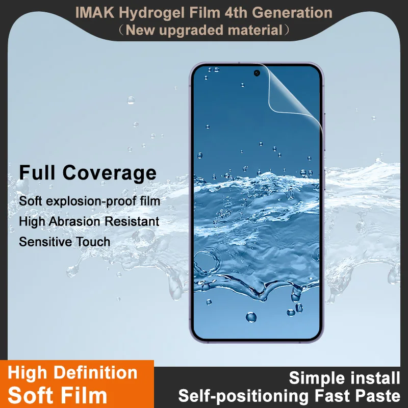 لهاتف Samsung Galaxy S25 Edge 5G Hydrogel Film IMAK 4th واقي شاشة بتغطية كاملة #2
