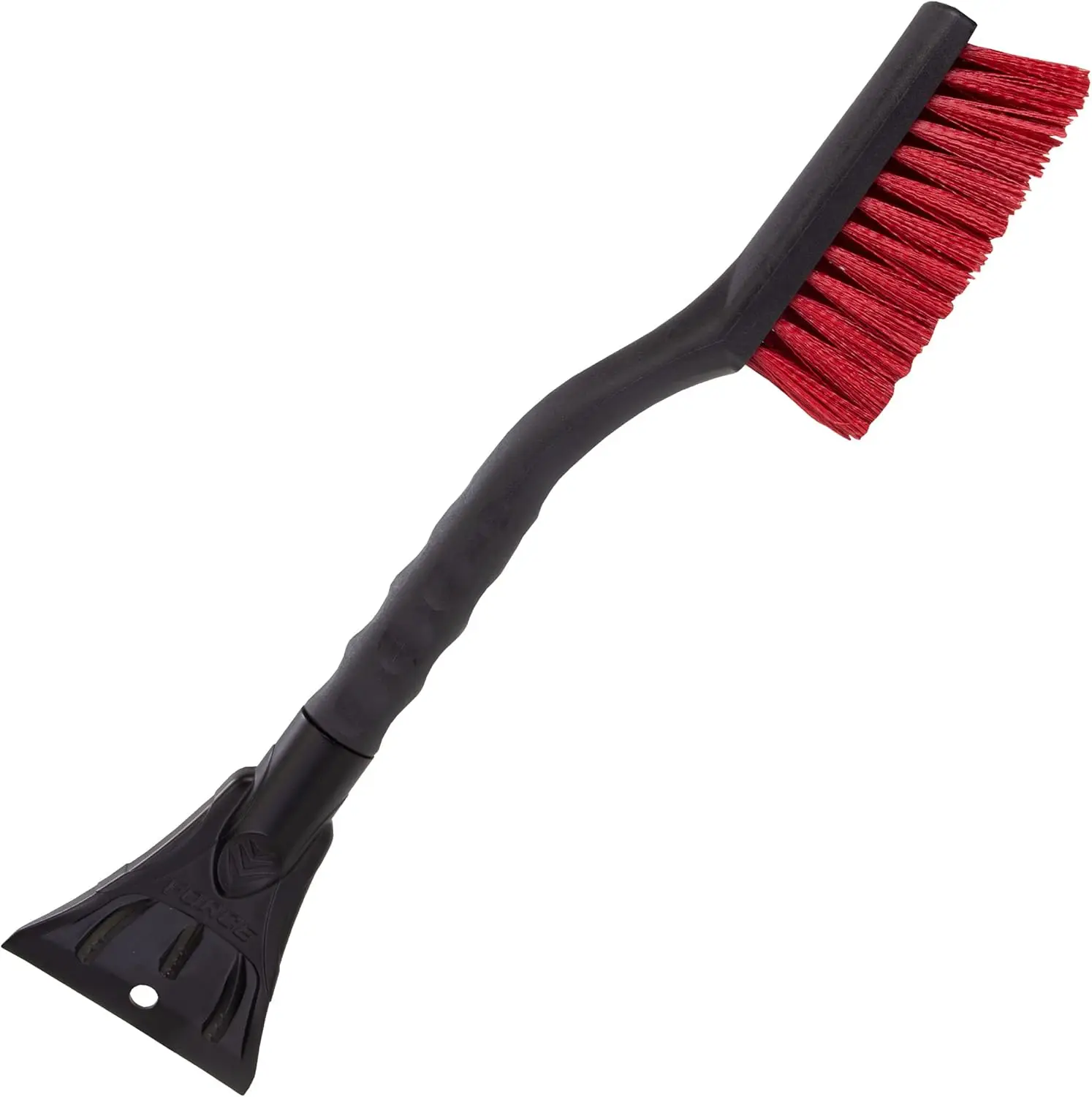 

17" Snowbrush with Ice Scraper for Car Windshield - Compact Design, Durable Bristles, Ergonomic Grip