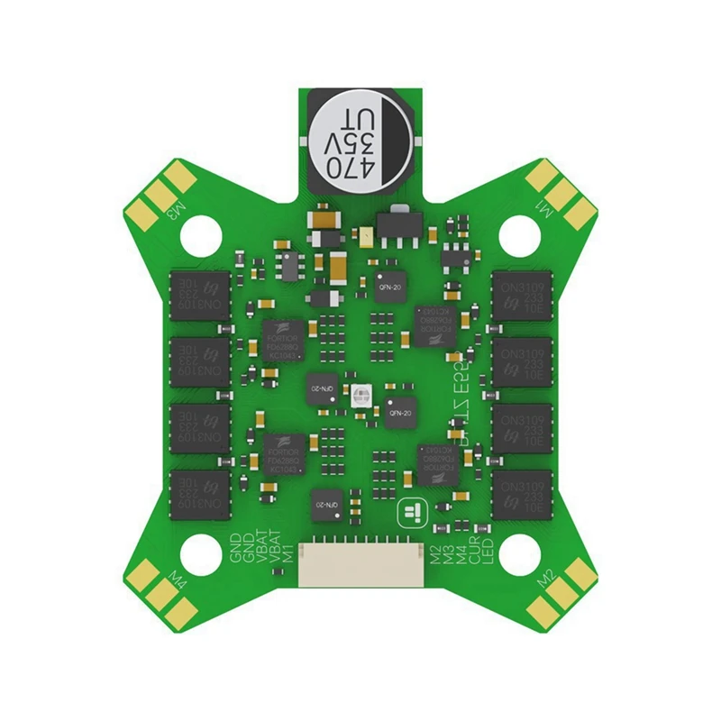 1 قطعة ل Iflight BLITZ E55S 4-IN-1 ESC 2-6S ESC الأخضر PCB ل RC FPV حرة سباق الطائرة بدون طيار