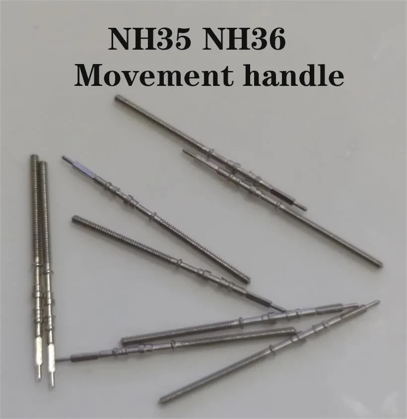 Watch Movement Accessories Are Suitable For NH35 NH36 Mechanics Movement Handle Adjusting The Time Zilai Pole Movement Parts