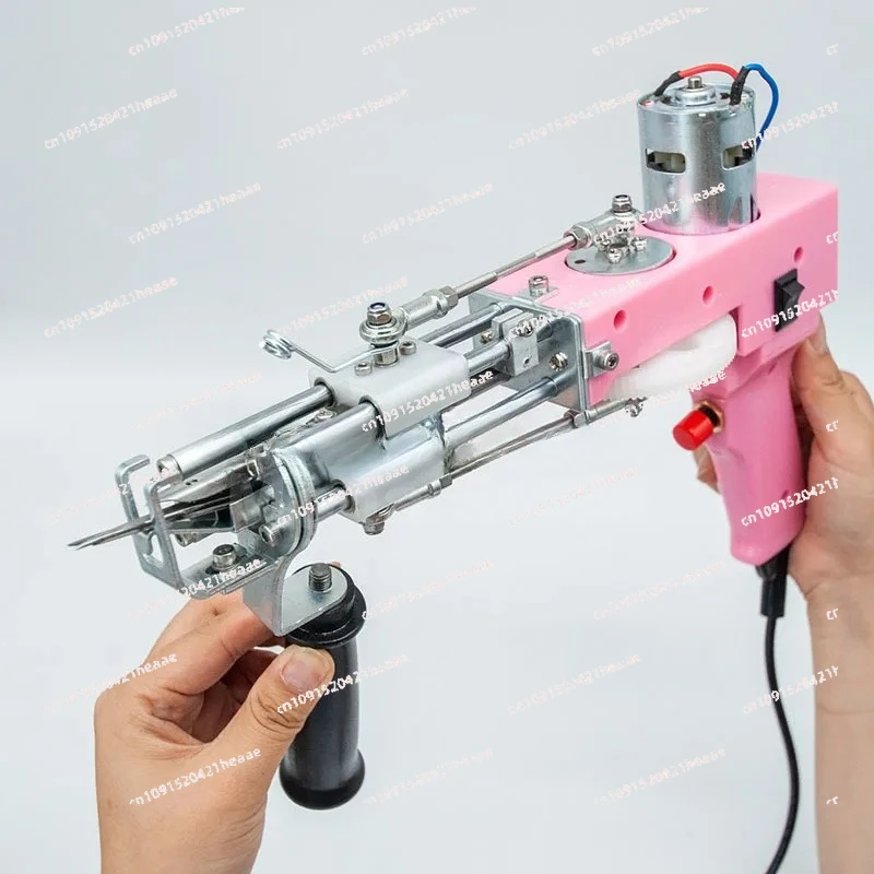 Suitable for Useful Electric carpet tufting gun hand gun Carpet weaving flocking machines DIY Loop Pile/Cut Pile