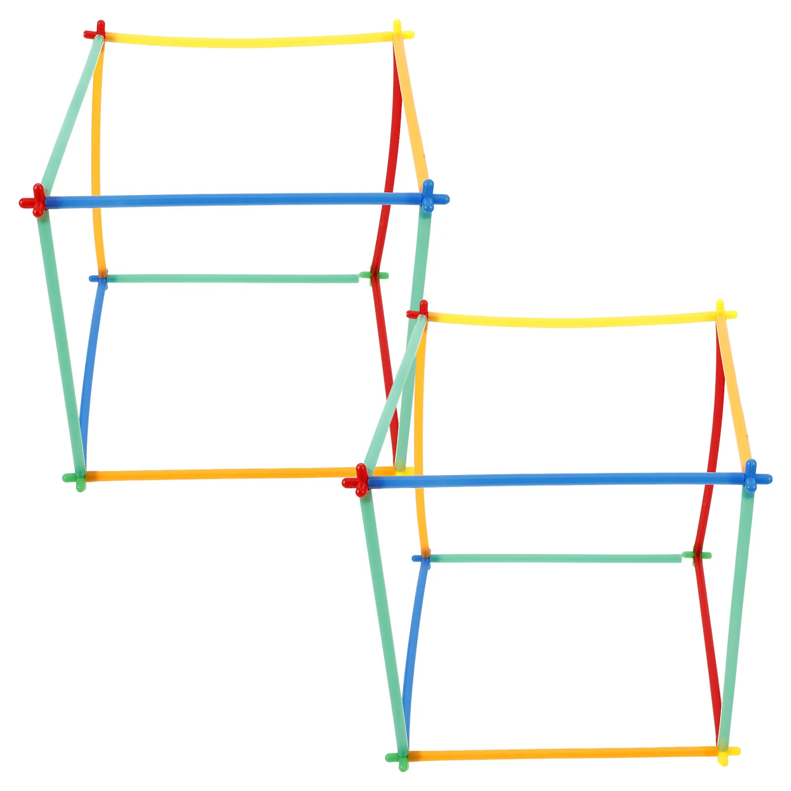 1 Zestaw Miękkich Klocków do Budowania dla Dzieci, Edukacyjny Zestaw Konstrukcyjny, Łączony, Inżynieryjny, Zrób To Sam, do Użytku w Klasie