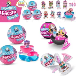5 Surprise Newborn Unicorn Squad Blind Ball Toys Mini Fashion Doll Girl Play House Toys Mystery Ball Collection Kids Gifts