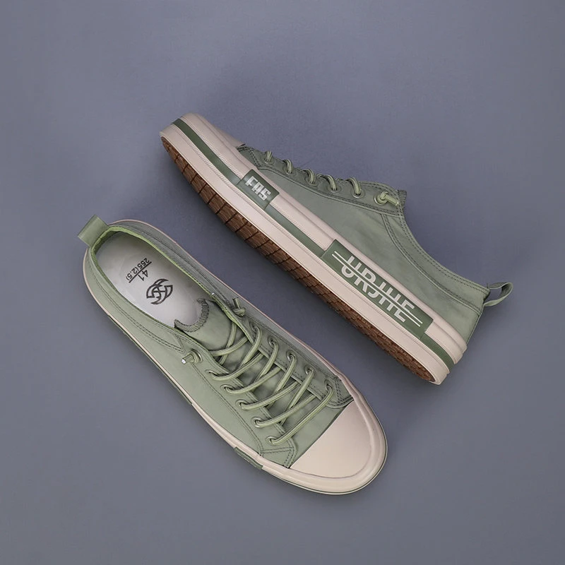 Lightweight Men's Canvas Shoes 2023 Hot Sale Comfortable Low-cut Vulcanized Shoes Men Espadrille Non-slip Casual Shoes Men Flats