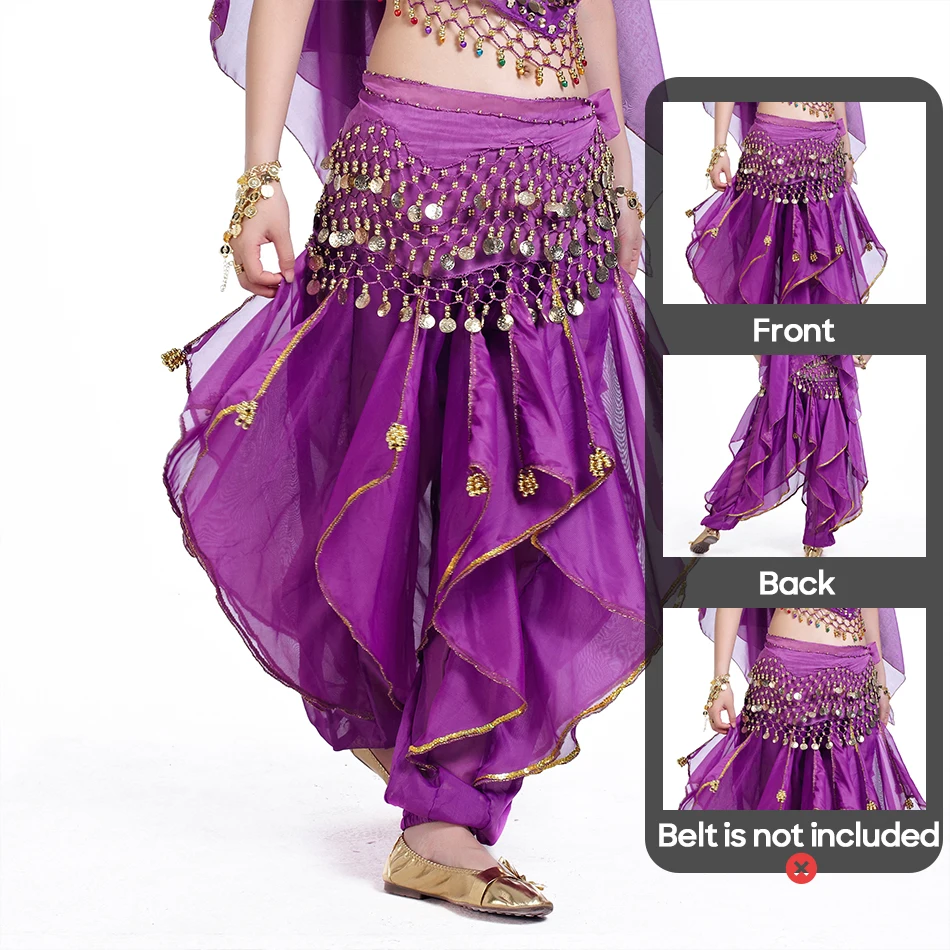 

Belly Dance Accessories Belly Dance Costumes Chiffon Bloomers Dance Show Bottoms Spinner TribalPants Halloween Decoration Pants