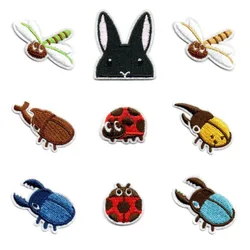 Ladybug Patch,Iron On/Sew On - Appliques for Clothing,Pants, Backpacks,Hats,Jeans,DIY Accessories.Dragonfly Embroidery Patch