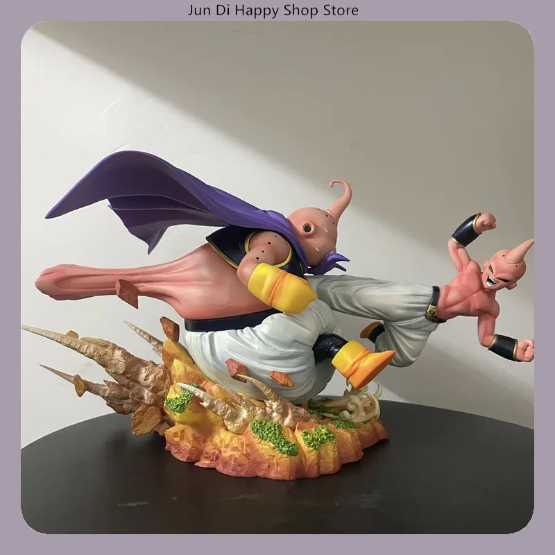 

Фигурка-статуэтка Dragon Ball Buu Flying Kick Duel, 18 см, коллекционная, для декора рабочего стола, игрушка, подарок