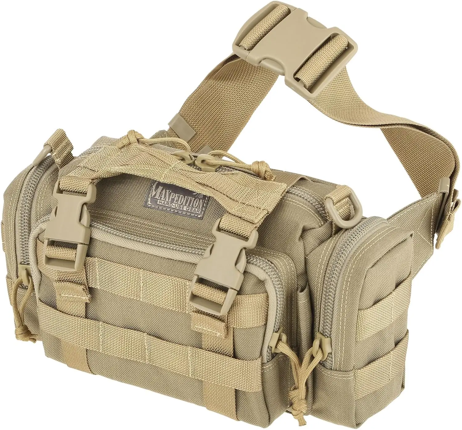 

Versatile Tactical Waist Pack for Outdoor Adventures, Durable and Water-Resistant with Multiple Pockets