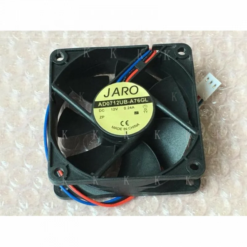 

C 1 шт. для JARO AD0712UB-A76GL 7025 7 см 12 В 0,24 А 3-проводной вентилятор охлаждения