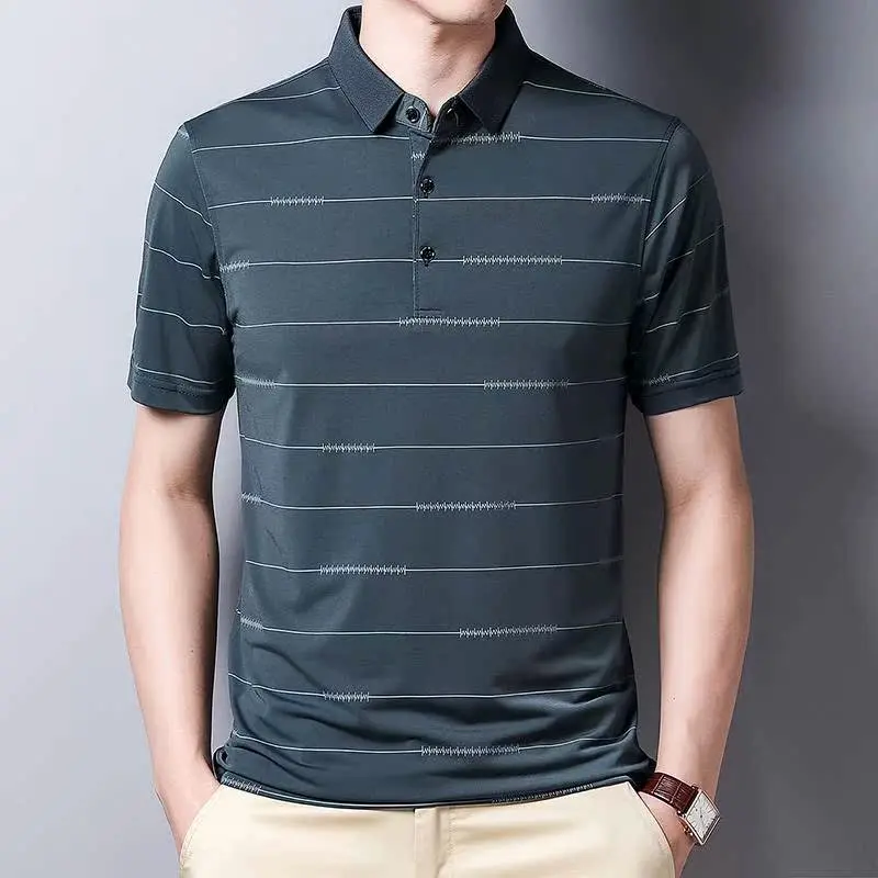 

Мужская футболка irts Summer Busin Casual ort Sve Faion Urban Stand Fit для взрослых, удобная дышащая футболка irt
