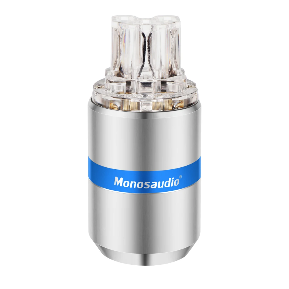 Monosaudio E107/F107 Netzstecker aus reinem Kupfer, EU-Schuko-Netzstecker + IEC-Buchsenstecker – Detail 22