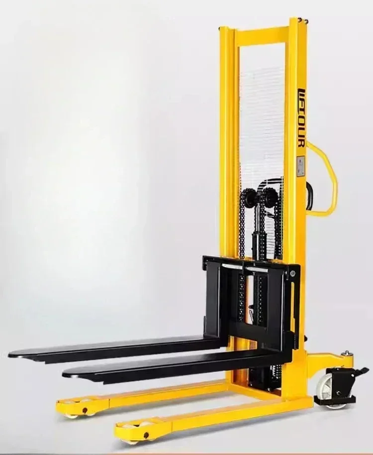 

Manual hydraulic truck, stacker lift truck, lift forklift, ground cattle handling, loading and unloading forklift