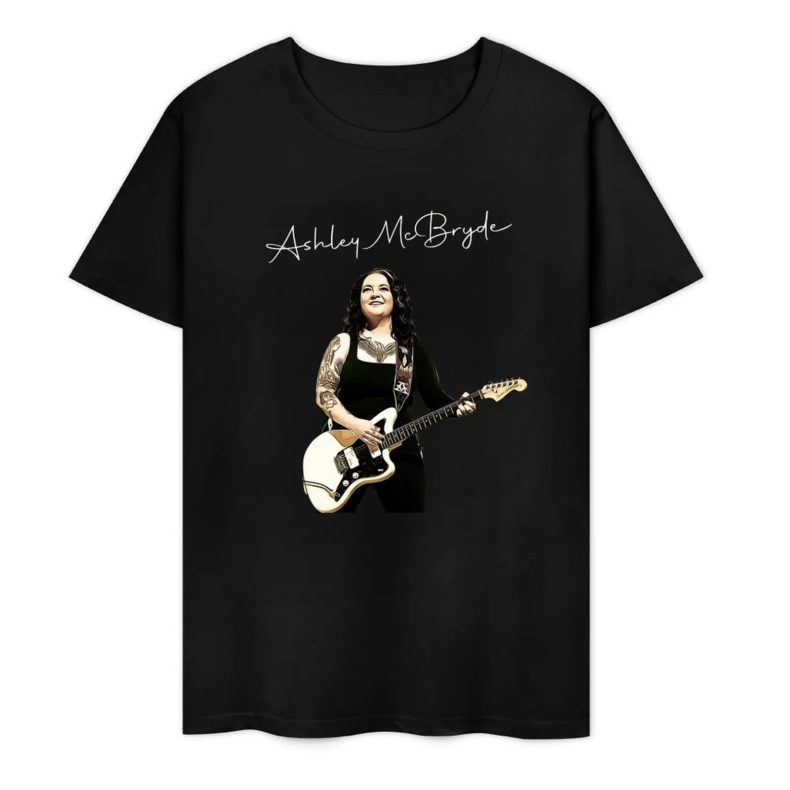 

Ashley Mcbryde Singer T-Shirt customs design your own shirts graphic tee anime clothes hippie clothes anime shirts men