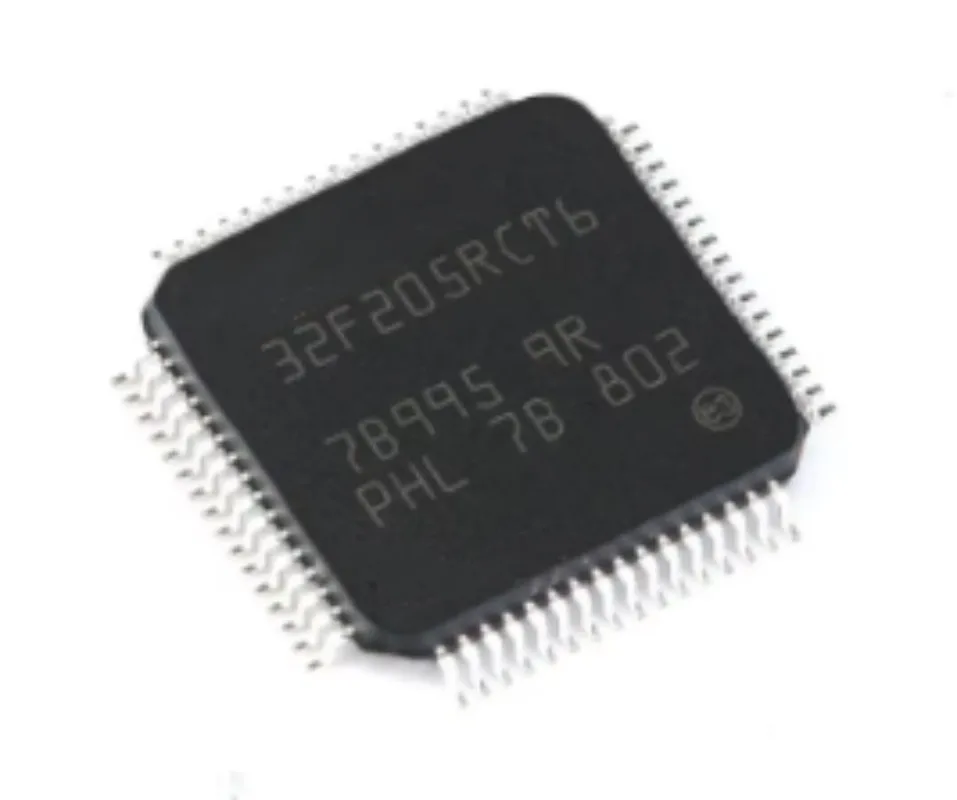 100PCS  STM32F205RCT6 LQFP64   New Original