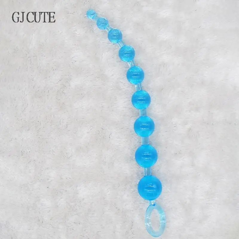 Super Long Silicone Butt Plug Anal Beads Ball Sex Toy For Beginners Man Women