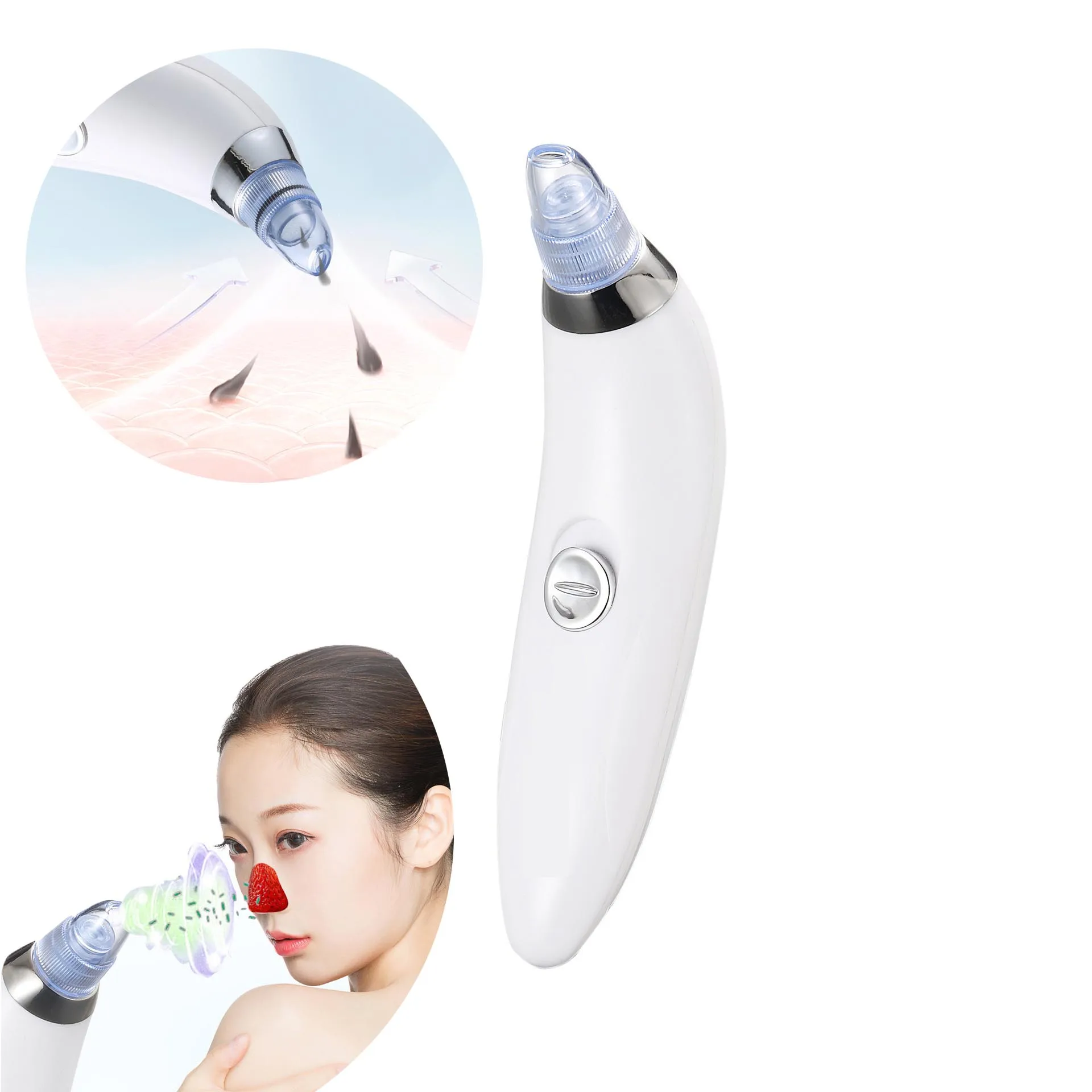 Professional Electric Vacuum Blackhead Acne Remover Tool Blackhead Pore Vacuum Facial Cleansing Device Electric Pores Cleaner