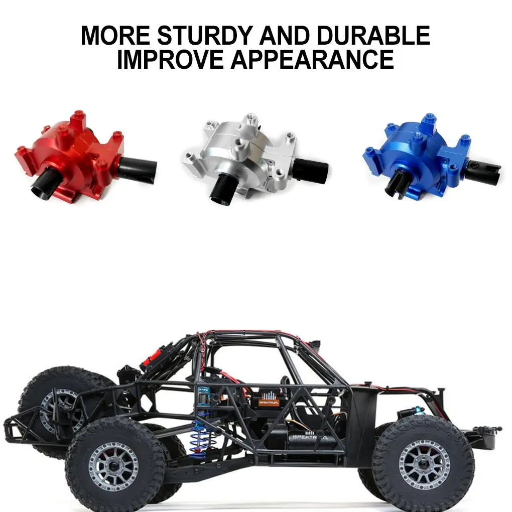 Aluminum Alloy 1/10 Differential Gear Box 1pcs Diff Rc Differential Gear Box For LOSI Baja Rey 4WD RC Car Part