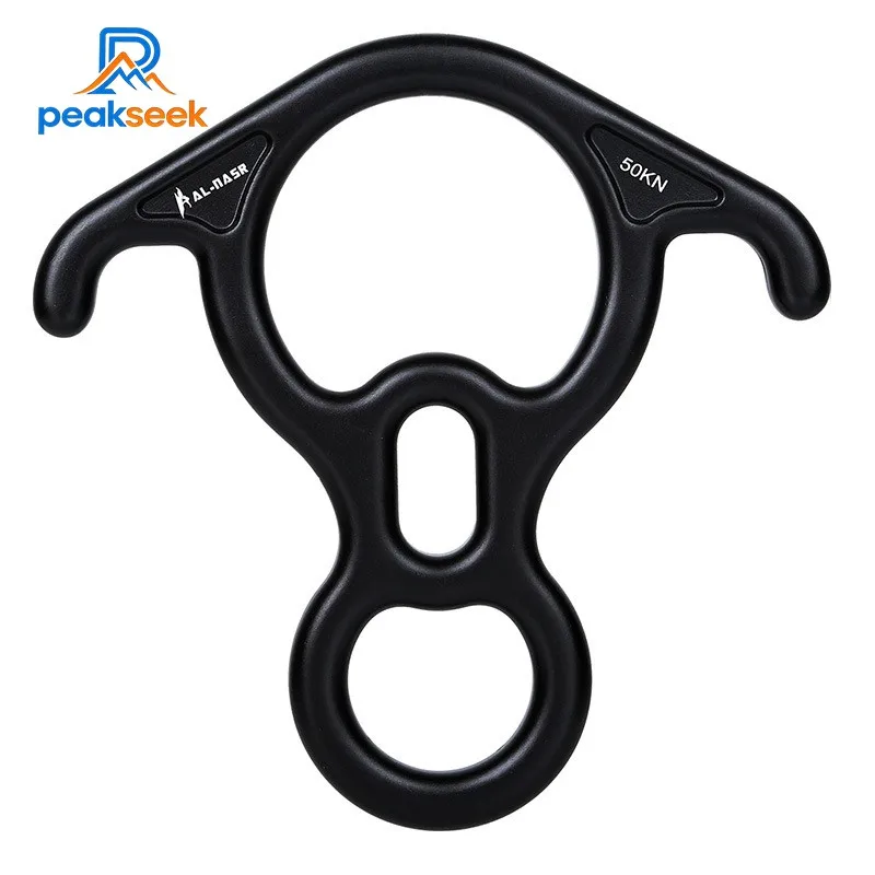 

Peوهek OX Horn 8-образное 50KN кольцо спускового колеса для скалолазания, спуска, страховочное устройство