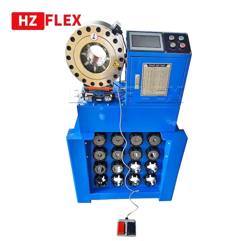 BNTP69S Touch screen hydraulic hose crimping machine tube crimping machine with dies base