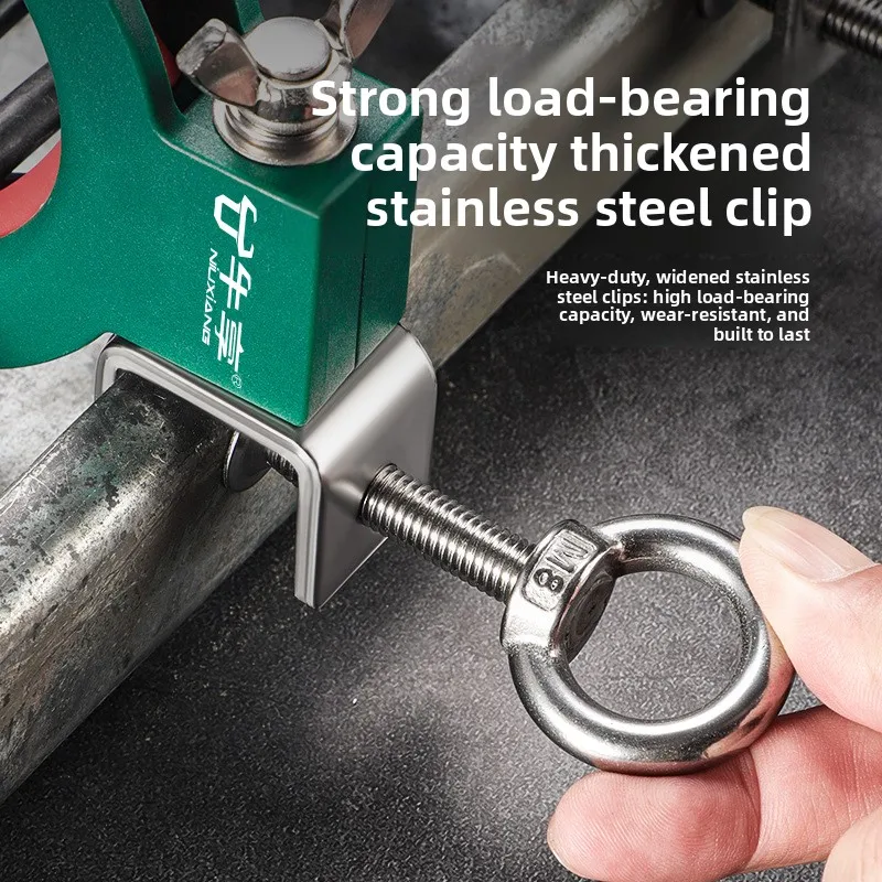 Cable Tray Bridge Pulley Threading Garage Ceiling Integrated Wiring Cable Laying Wire Guide Fixation Construction Auxiliary Tool