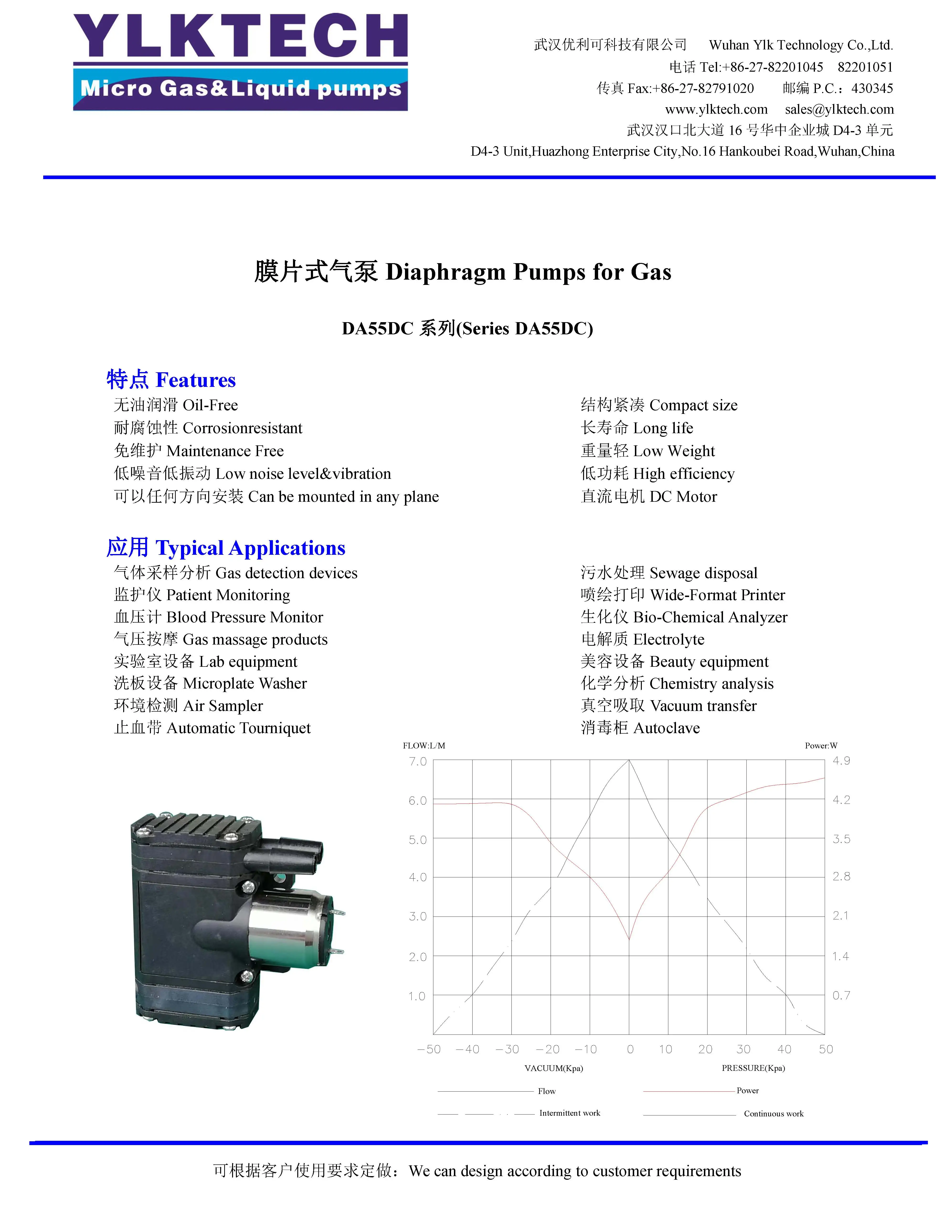 air pump miniature DA55EEDC