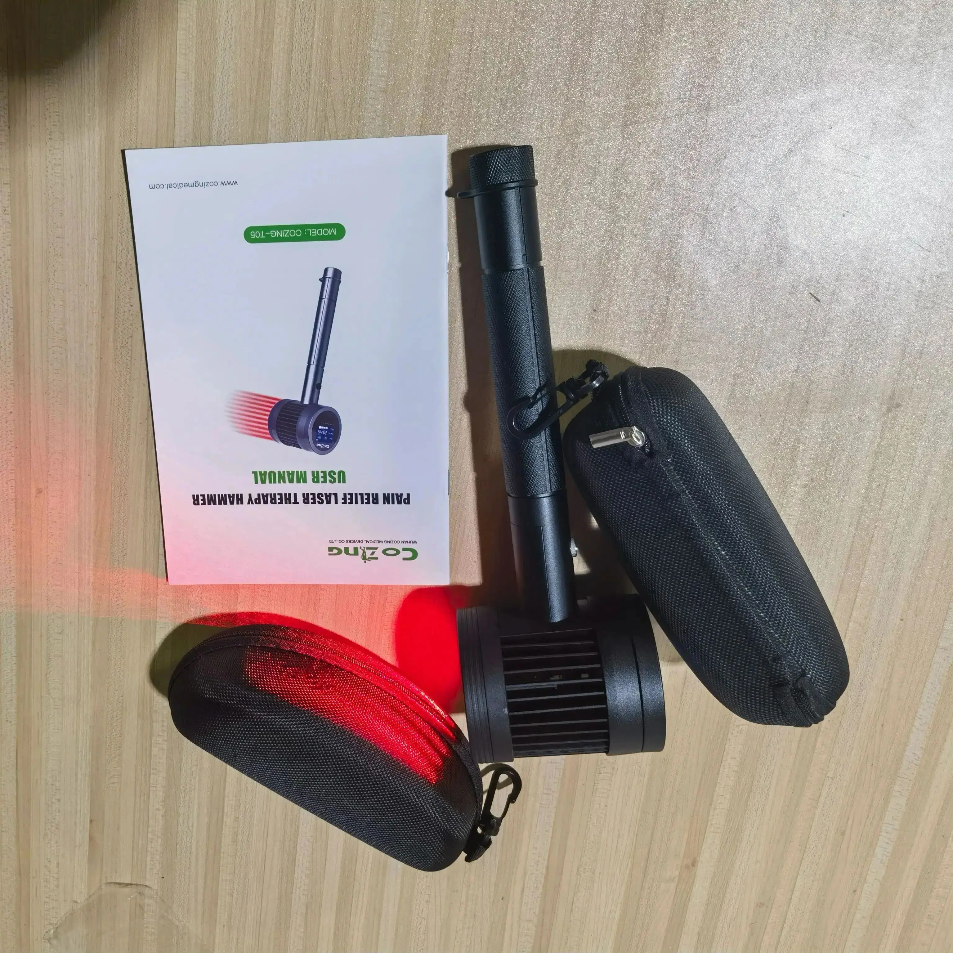 

1295mW High-Power Cold Laser Pain Reliever 25 Diodes for Deep Tissue Treatment of Neck, Shoulder, Knee & Sciatica Pain