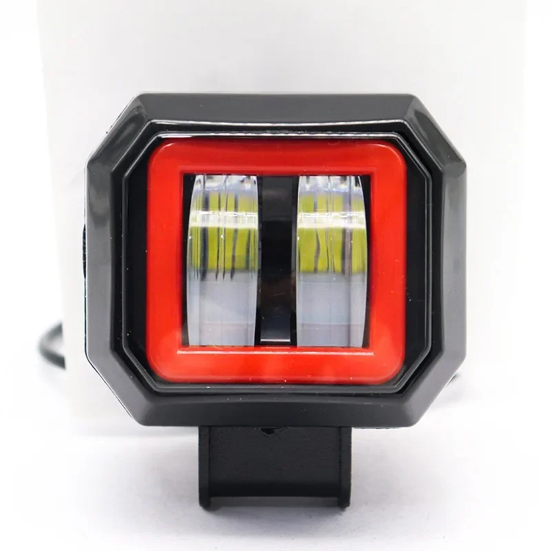 2025Car Headlight Motorcycle Spotlight 15W Square Waterproof and Energy-saving Work Light Highlight Maintenance Light