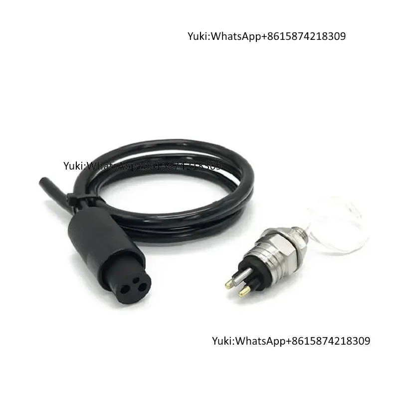 Subsea Rov Neoprene Inline Wet-Mate Subconn 2pin Stainless PC Rubber Underwater Connector