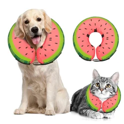 Dog Cone Collar for Small Large Dogs for After Surgery Pet Inflatable Neck Collar Soft Protective Recovery Cone for Dogs Cats