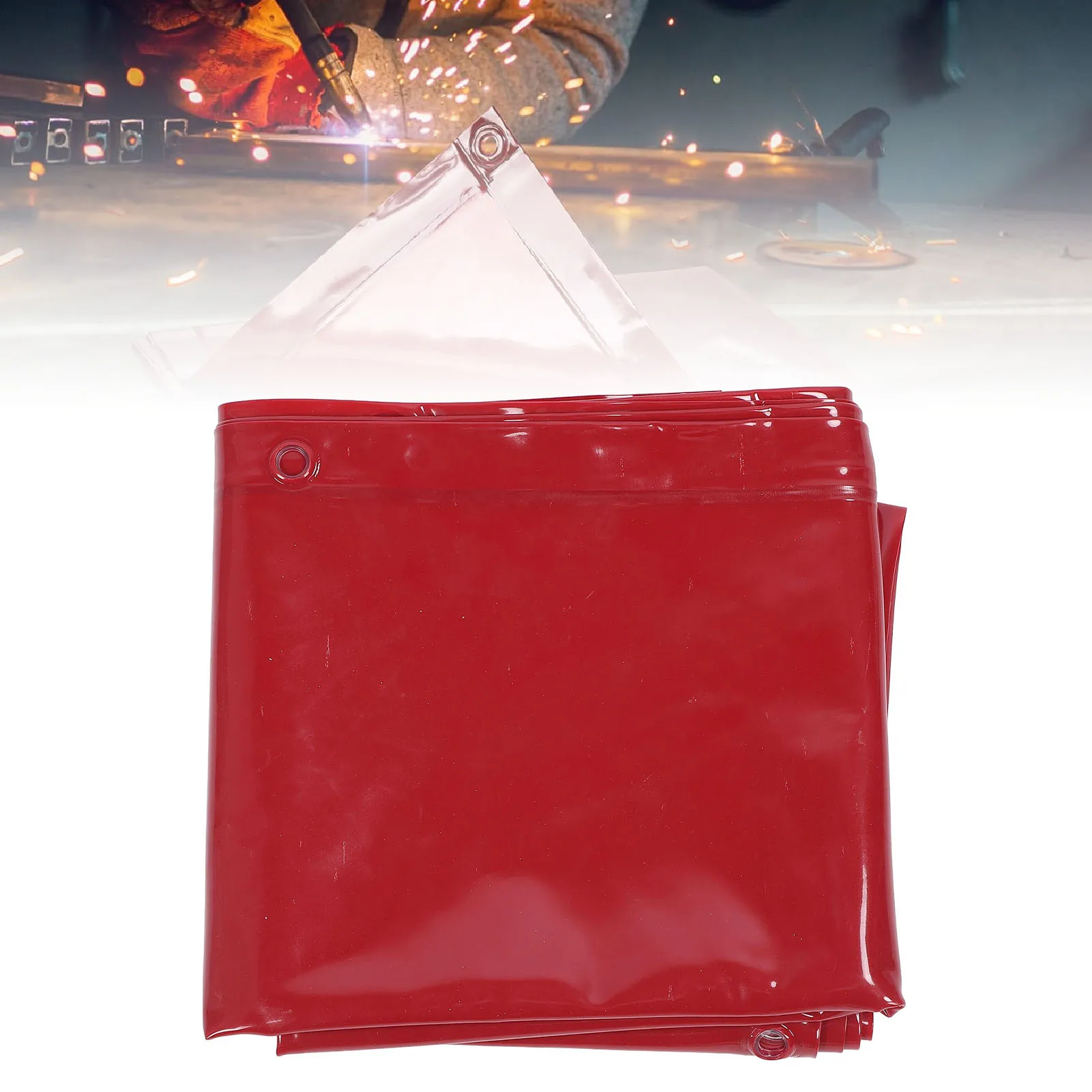 

Welding Screen Easy Installation Safety Welding Screen Wide Coverage Versatile Usage Flame Retardant 5.71x7.68FT for Workshop