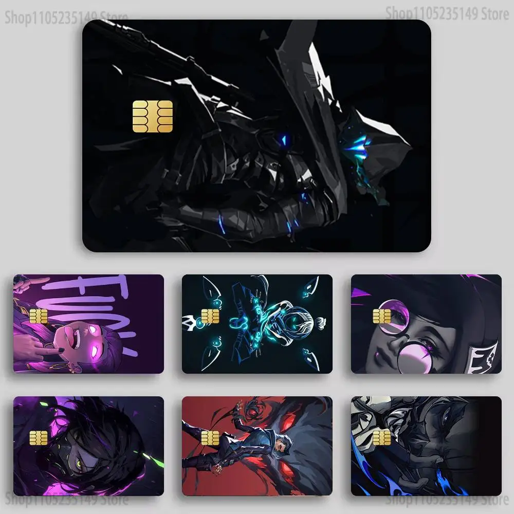 

V-Valorant-S Character Credit Debit Bank Film Skin Sticker Front Cover