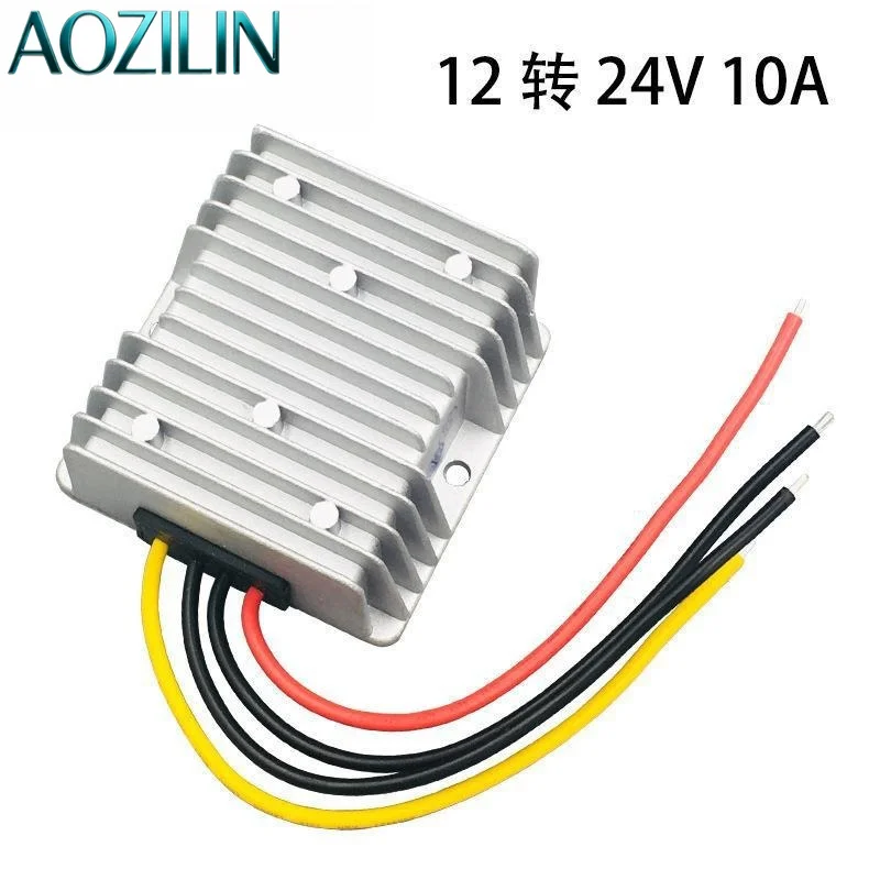 AOZILIN 12V to 24V DC-DC Boost Converter, 3A 5A 10A 20A Stabilized Step Up Power Regulator for Vehicle Electronic Equipment