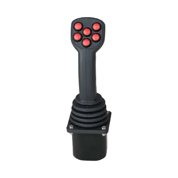 

electro-hydraulic spring return manlift handle joystick remote sensing controller for crane