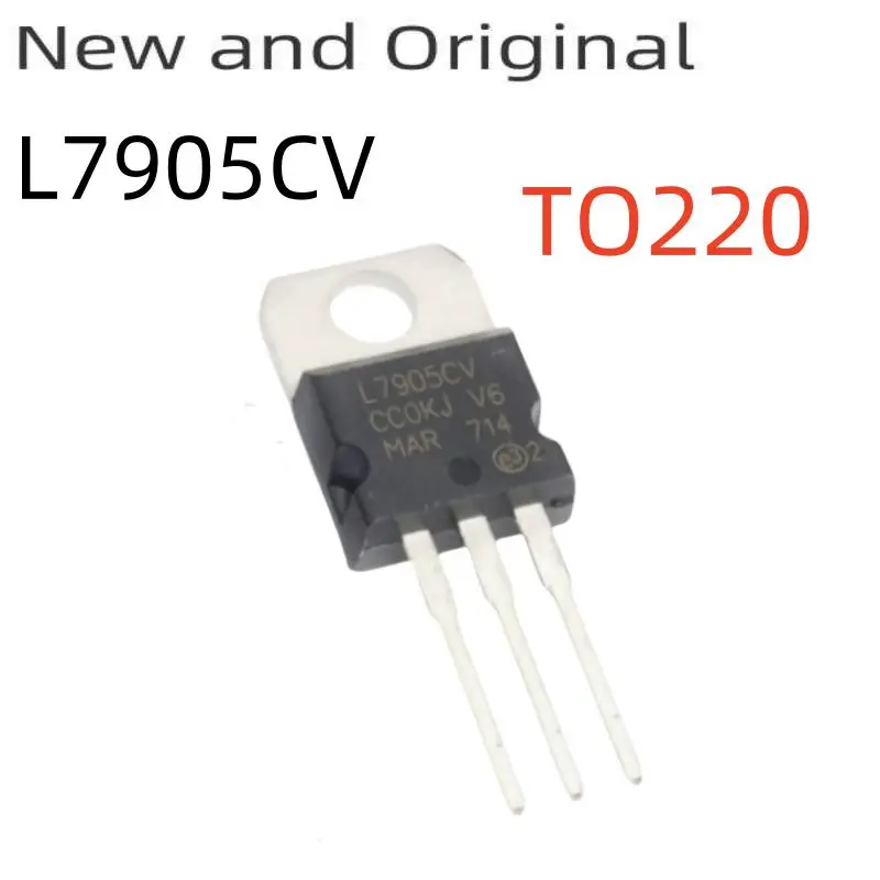 L7905CV TO220 5V 1.5A NEGATIVE VOLTAGE REGULATORS