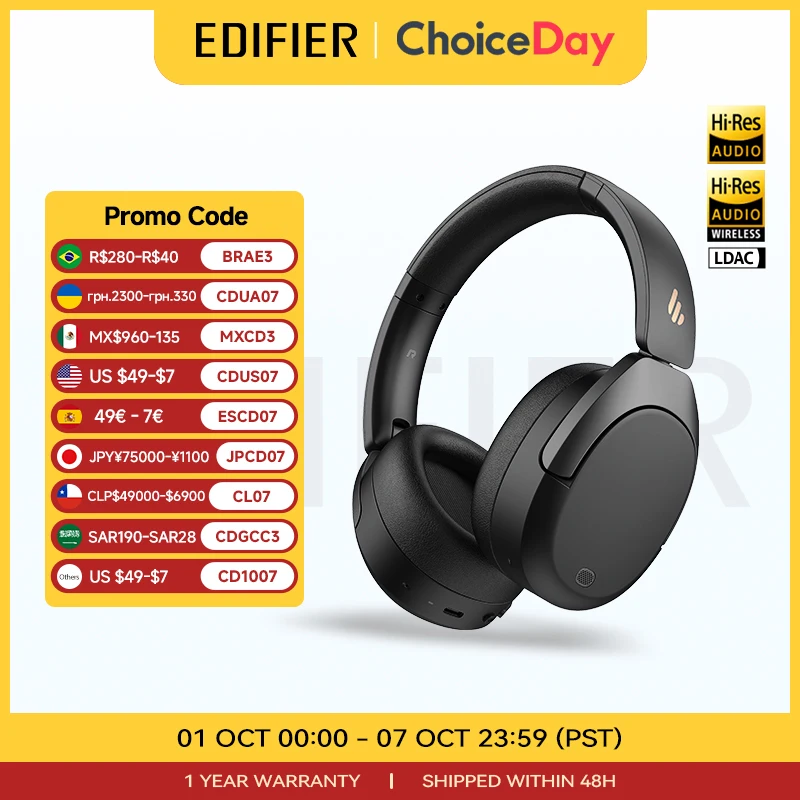Edifier W830NB Wireless Headphones