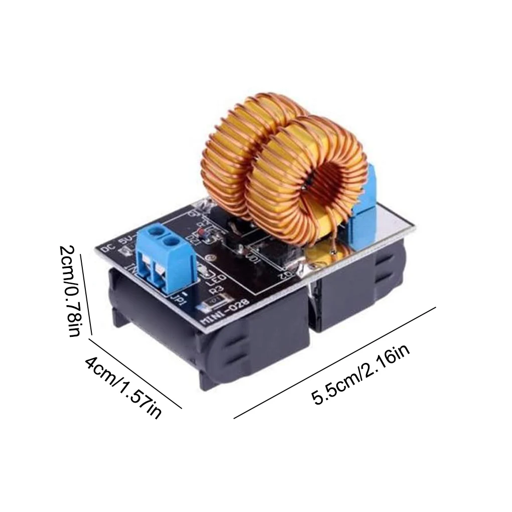 120W 5-12V Low Voltage Mini Induction Heating Module with Ignition Coil Flyback Driver Heater Electric Unit Accessory