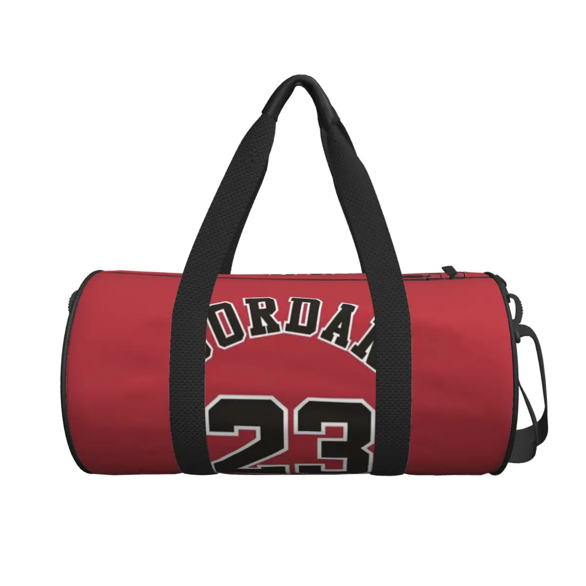 MJ-Jordan 23 Basketball Sport Round Large Capacity Travel Duffel Bag Male Female Large-Capacity Hand Luggage Sports Fitness Bag