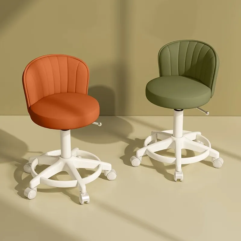 Minimalist Stool Back Chair Lifting Big Work Chair Pulley Home Stool Nail Salon Barber Shop Bar Chair  household goods