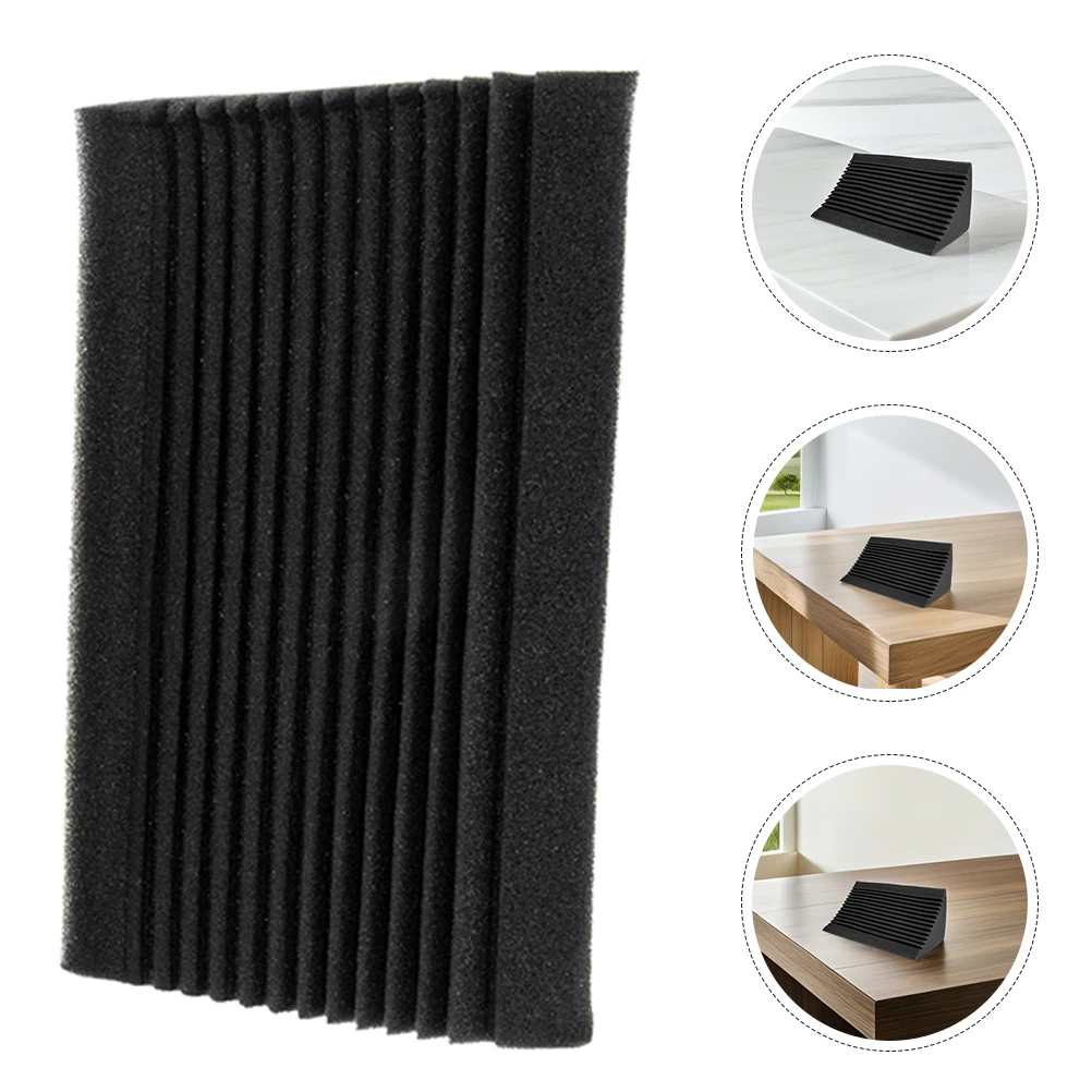 

4Pcs Low Frequency Sound Absorbing Foam Corner Panels Soundproofing for Ktv Acoustic Wall Noise Canceling Pad