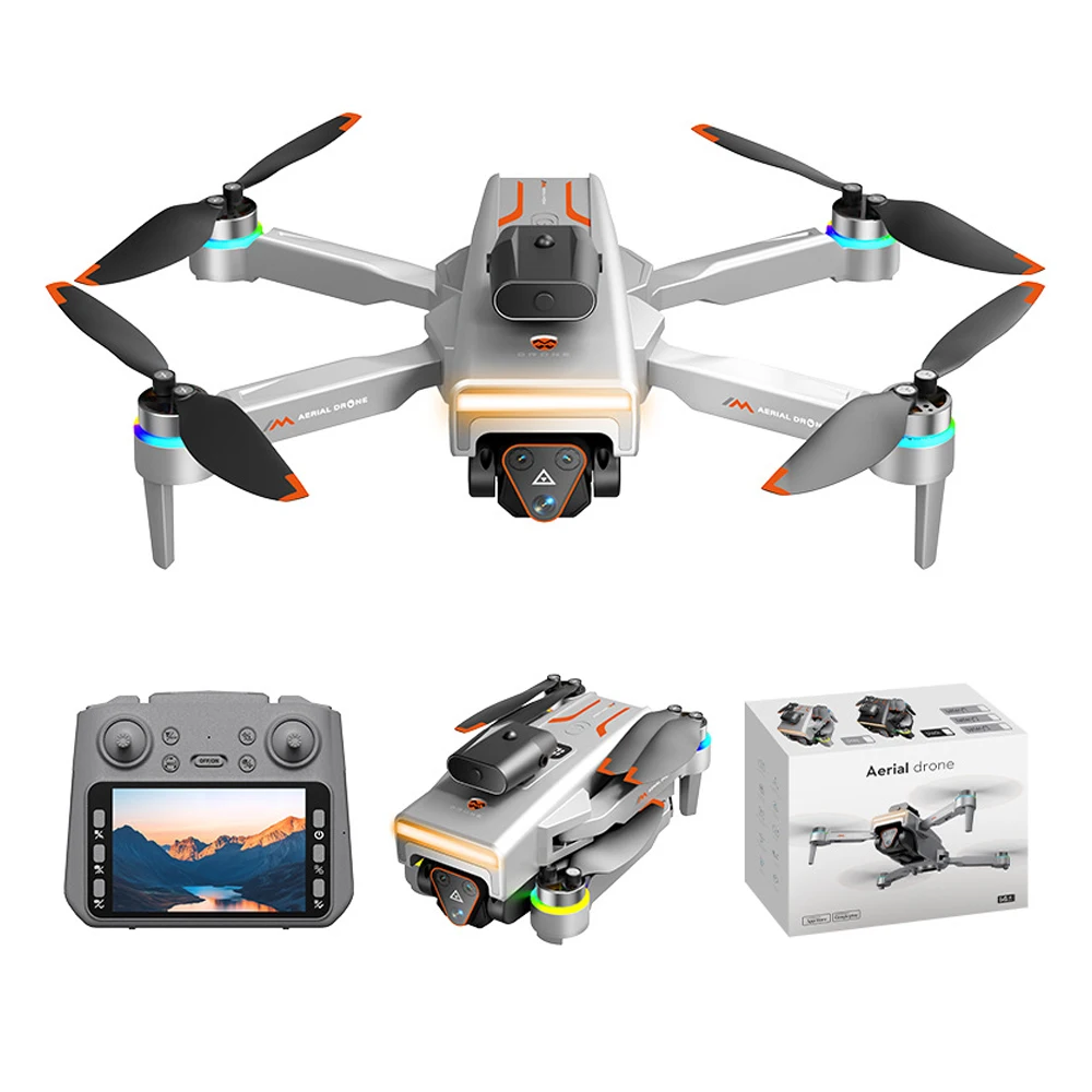

HD Aerial Photography Obstacle Avoidance+Optical Flow+Brushless Motor Quadcopter Drone,Remote Controlled Fold Aircraft Toy,XT156
