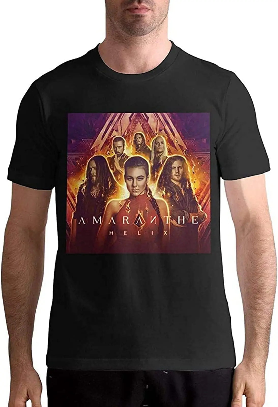 

Amaranthe Helix T-shirt High Quality 100%Cotton Short Sleeve