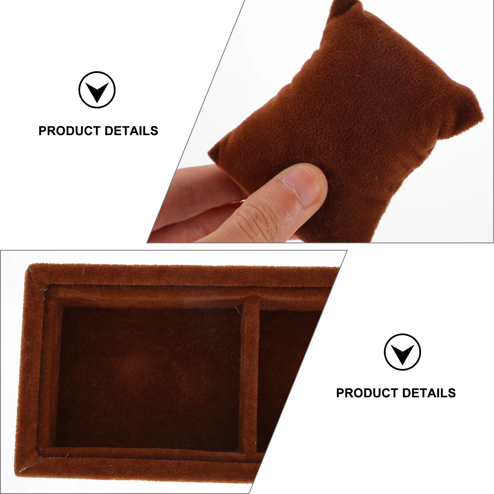 

Ice Velour Jewelry Display Tray Storage Organizer for Bangles Bracelets Watches Cuffs Ideal for Home Store and Gift