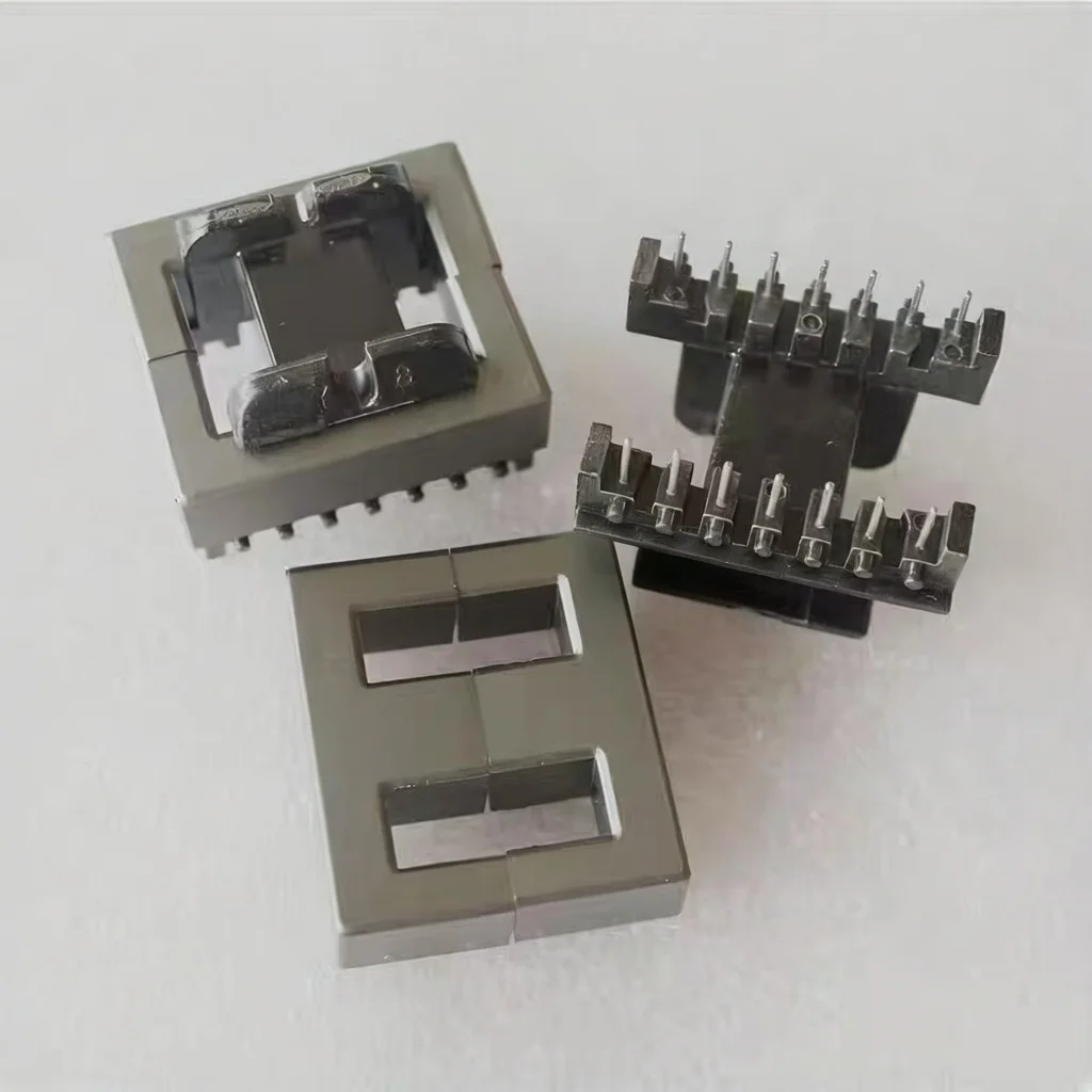 EE Type EE55B EE65B EE70B EE30*7 EE4215 EE42*20 Horizontal Transformer Ferrite Magnetic Core Coil Former