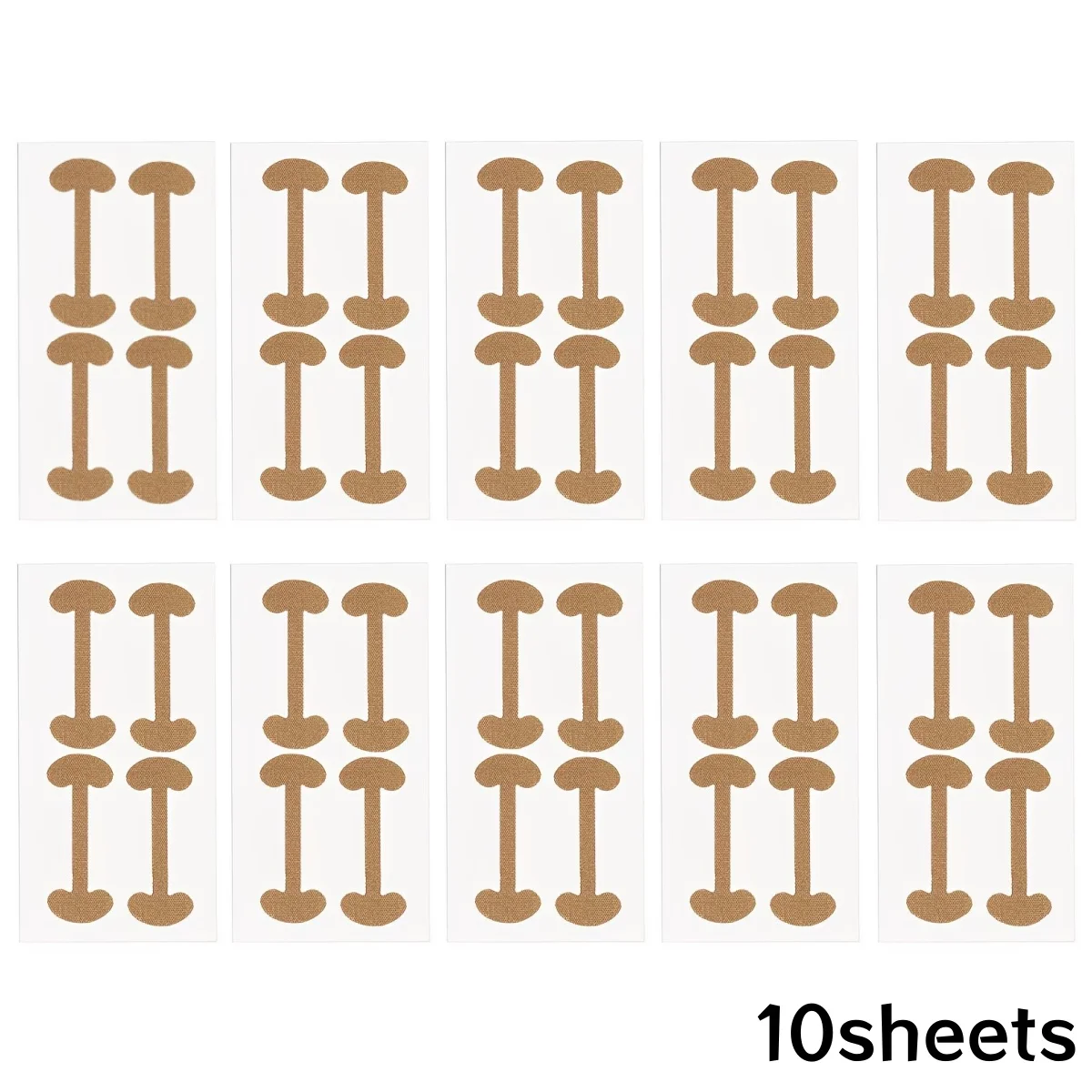 40 stuks teennagelcorrectiepleisters zelfklevend ingegroeide teennagel correctie strip nagelcover sticker nagelcorrector pedicure tool
