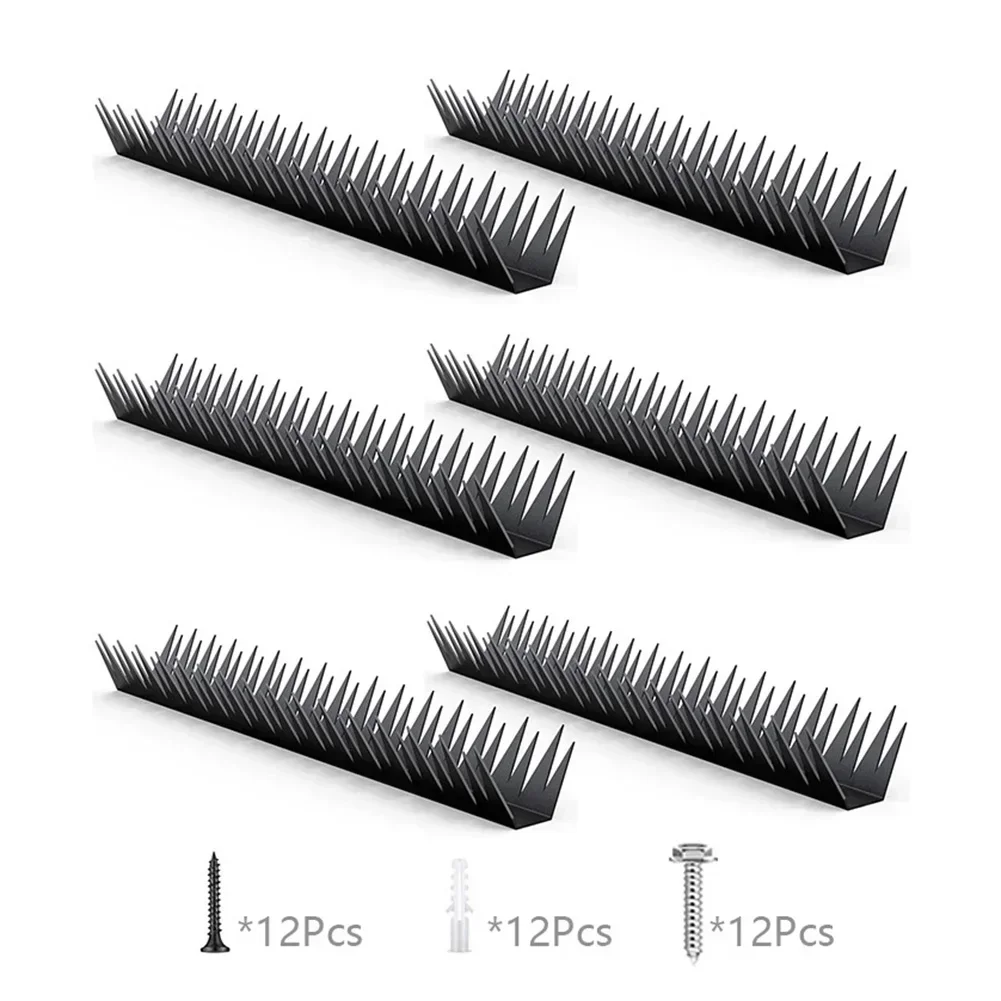 

1 Set Anti Climb Fence Spikes Metal For Outdoor Walls Garden Fences Wall Spikes Anti Cat Climb Bird Protect Railings