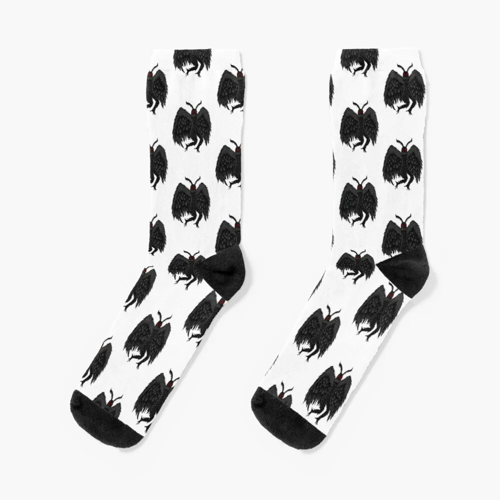 

Mothman Socks Funny Socks Nordic Socks