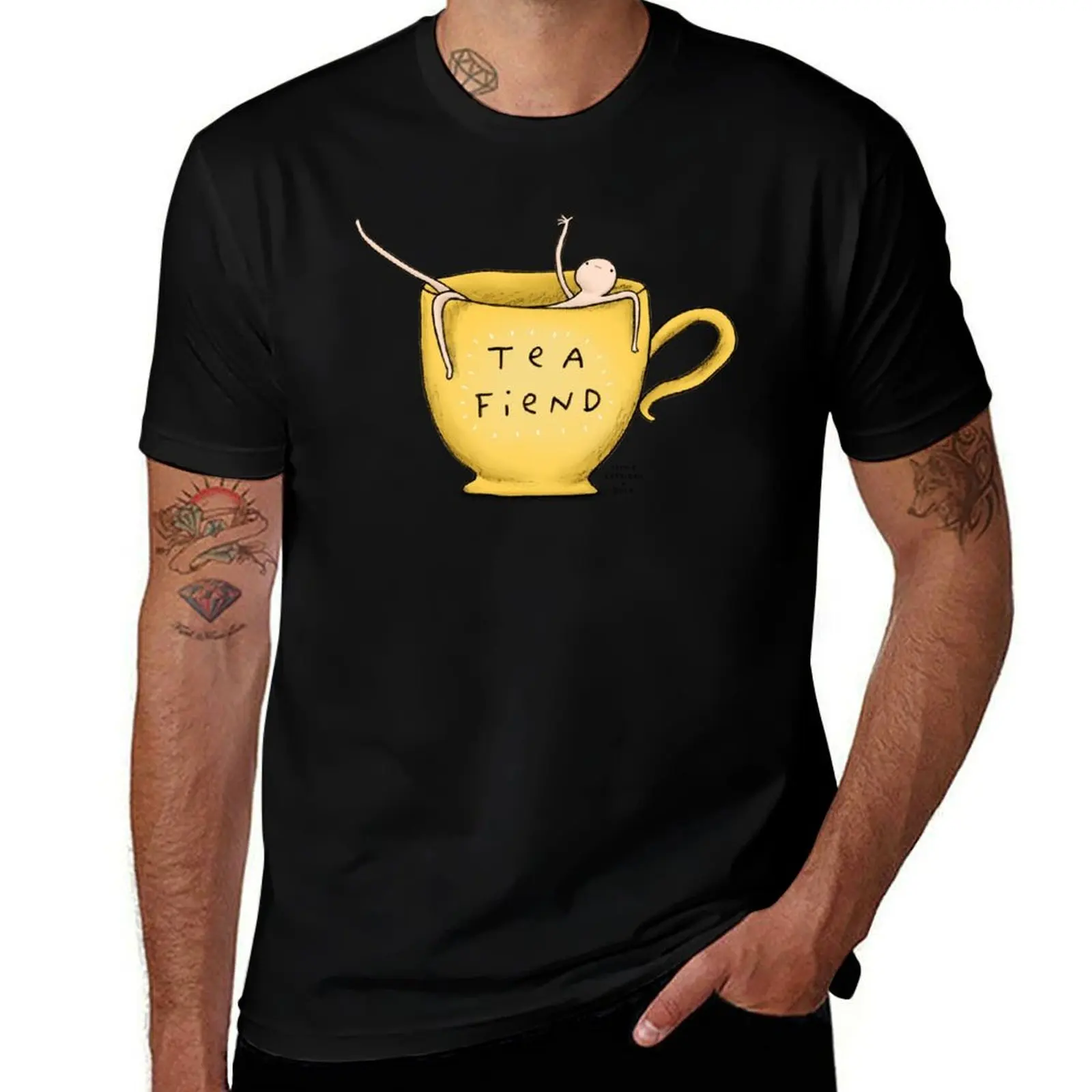 Honest Blob - Tea Fiend T-Shirt T-shirt de sport à haute élasticité