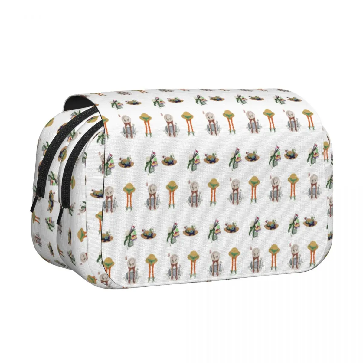 Anne Of Green Gables Pencil Case Pen Holder Hard Shell Leather Large Storage Pen Box Pencil Bag for Boy Girl Gifts