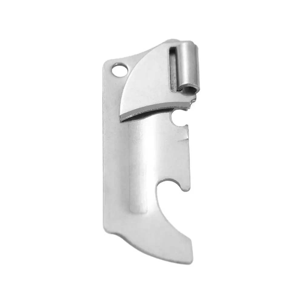 Kitchen Accessories Stainless Steel Can Opener 2-in-1 Folding Bottles Opener Labor-saving Adjustable Opener Gadget Kitchen